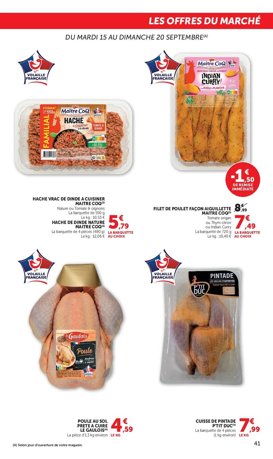Catalogue Super U du 15 au 27 septembre 2026, page 41 sur 52