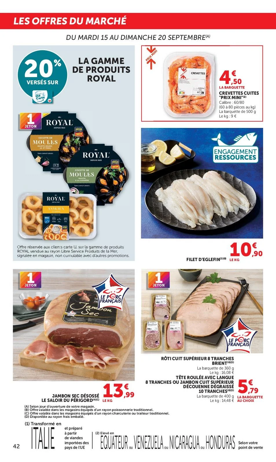 Catalogue Super U du 15 au 27 septembre 2026, page 42 sur 52