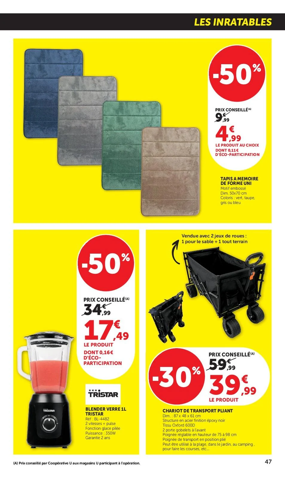 Catalogue Super U du 15 au 27 septembre 2026, page 47 sur 52