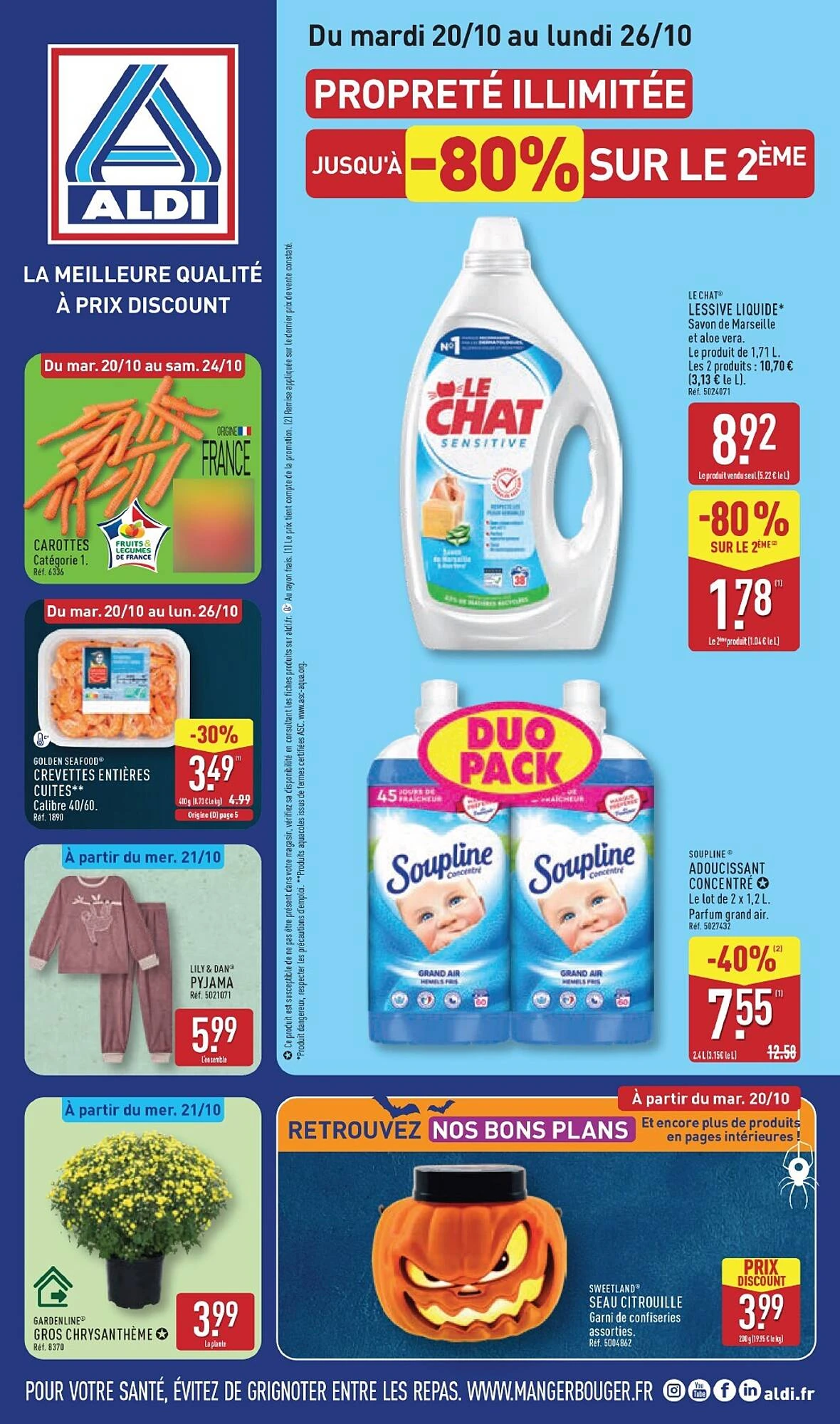 Catalogue Aldi du 20 au 26 octobre 2026, page 1 sur 47