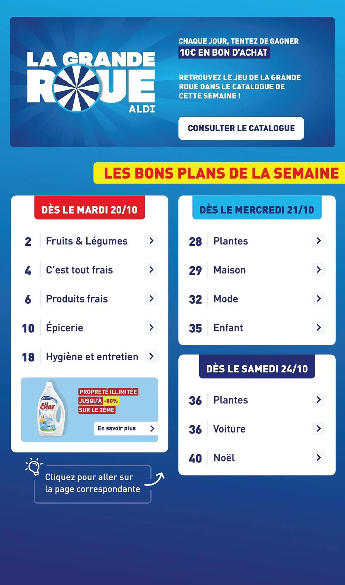 Catalogue Aldi du 20 au 26 octobre 2026, page 3 sur 47