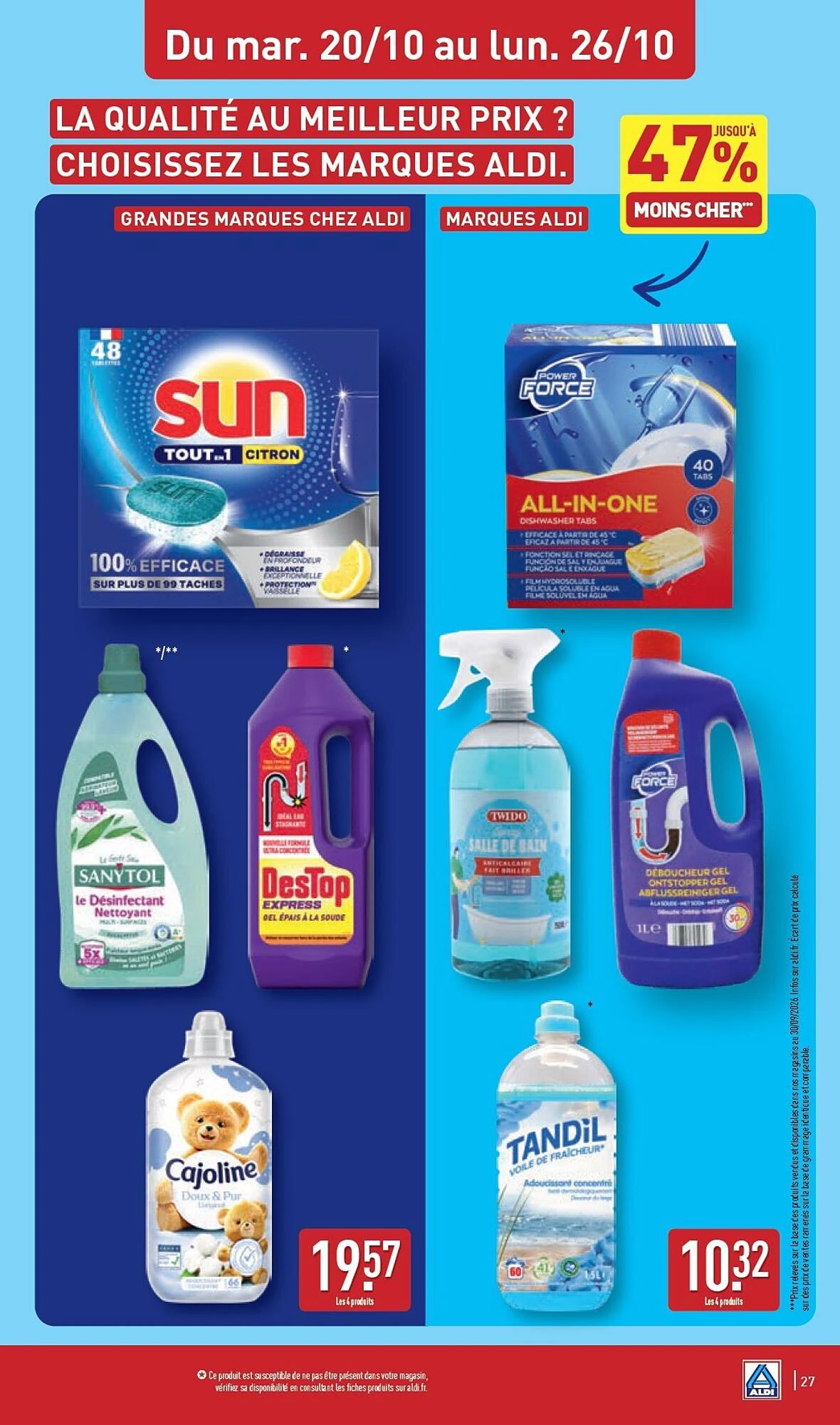 Catalogue Aldi du 20 au 26 octobre 2026, page 29 sur 47