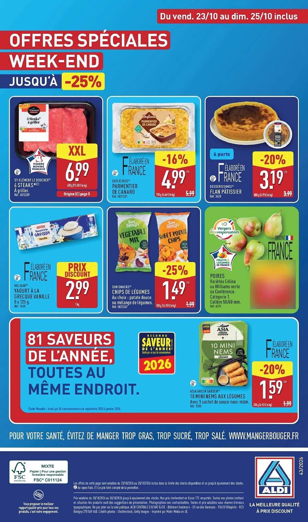 Catalogue Aldi du 20 au 26 octobre 2026, page 46 sur 47