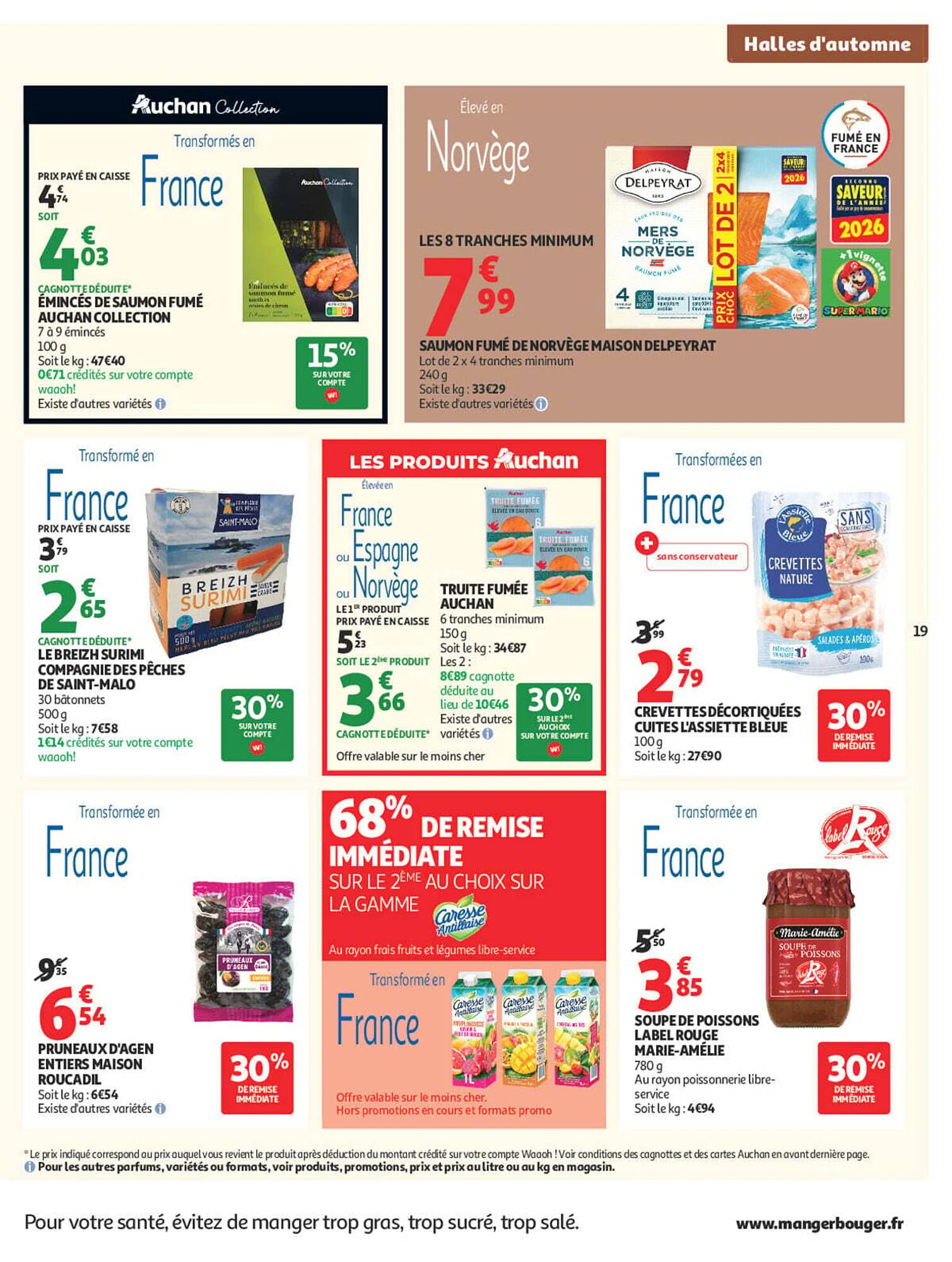 Catalogue Auchan Halles d’automne du 29 septembre au 11 octobre 2026, page 21 sur 60