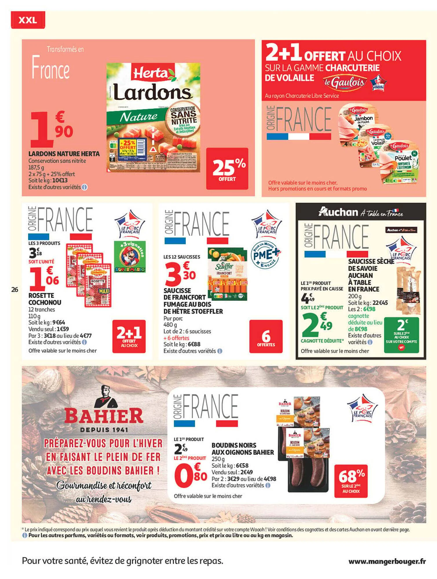Catalogue Auchan Halles d’automne du 29 septembre au 11 octobre 2026, page 28 sur 60
