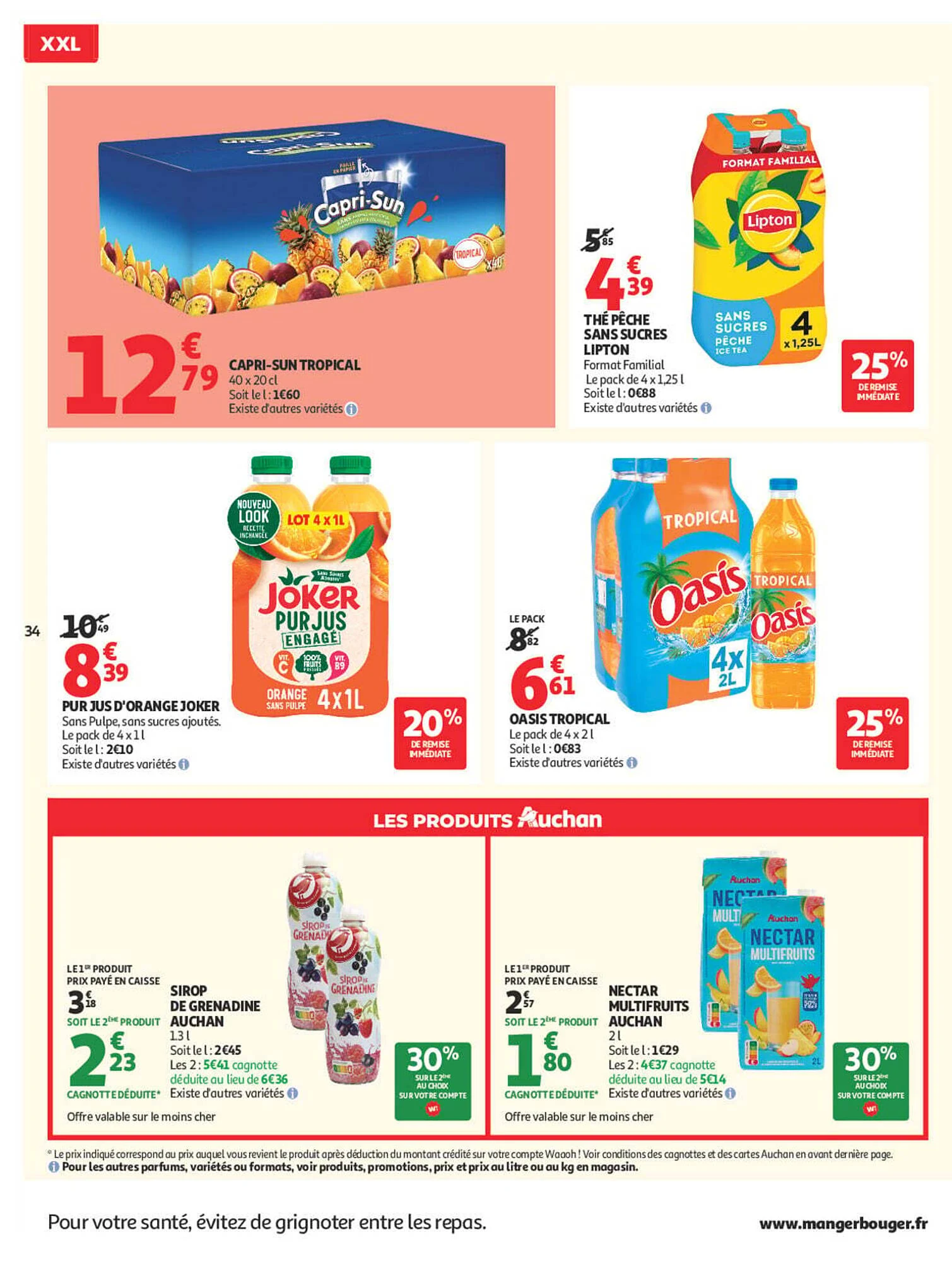 Catalogue Auchan Halles d’automne du 29 septembre au 11 octobre 2026, page 36 sur 60