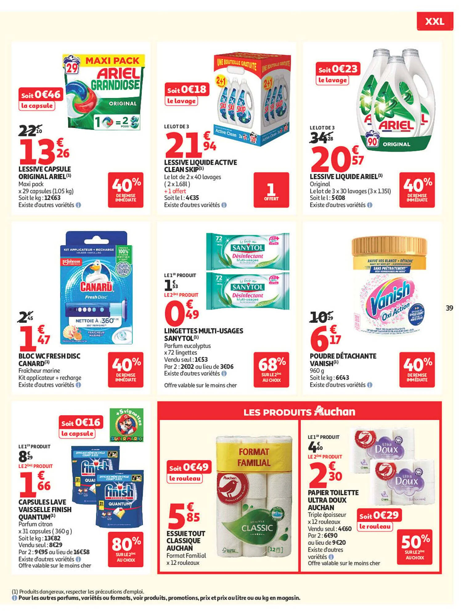 Catalogue Auchan Halles d’automne du 29 septembre au 11 octobre 2026, page 41 sur 60