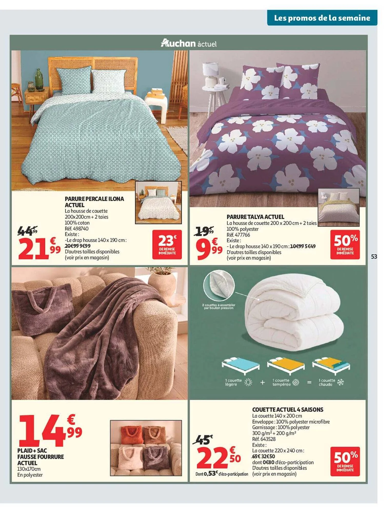 Catalogue Auchan Halles d’automne du 29 septembre au 11 octobre 2026, page 55 sur 60