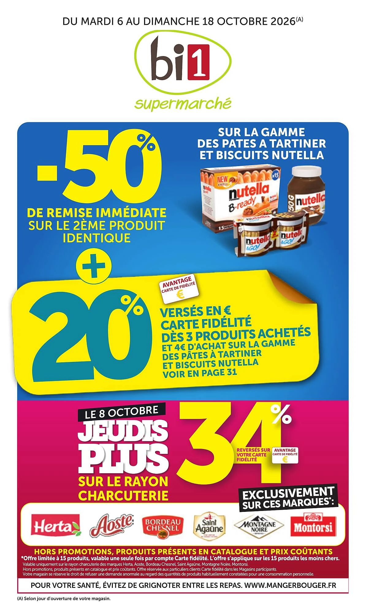 Catalogue Bi1 du 6 au 18 octobre 2026, page 1 sur 32