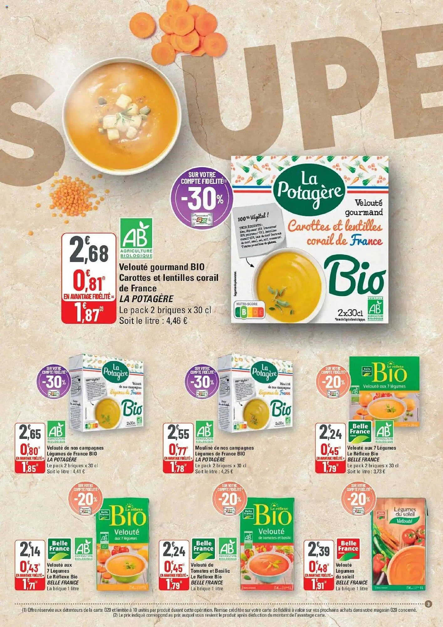 Catalogue G20 du 7 au 18 octobre 2026, page 3 sur 20