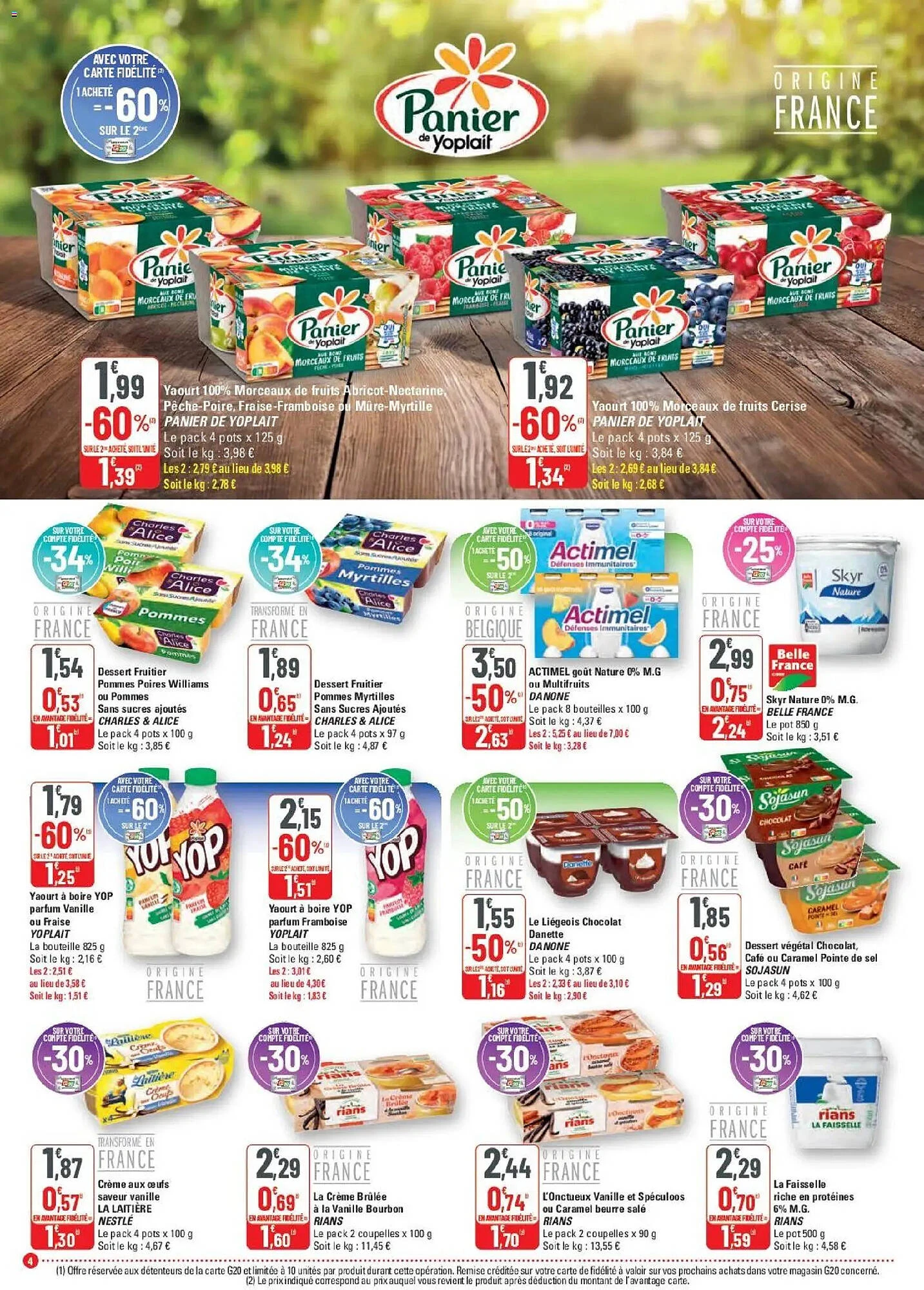 Catalogue G20 du 7 au 18 octobre 2026, page 4 sur 20