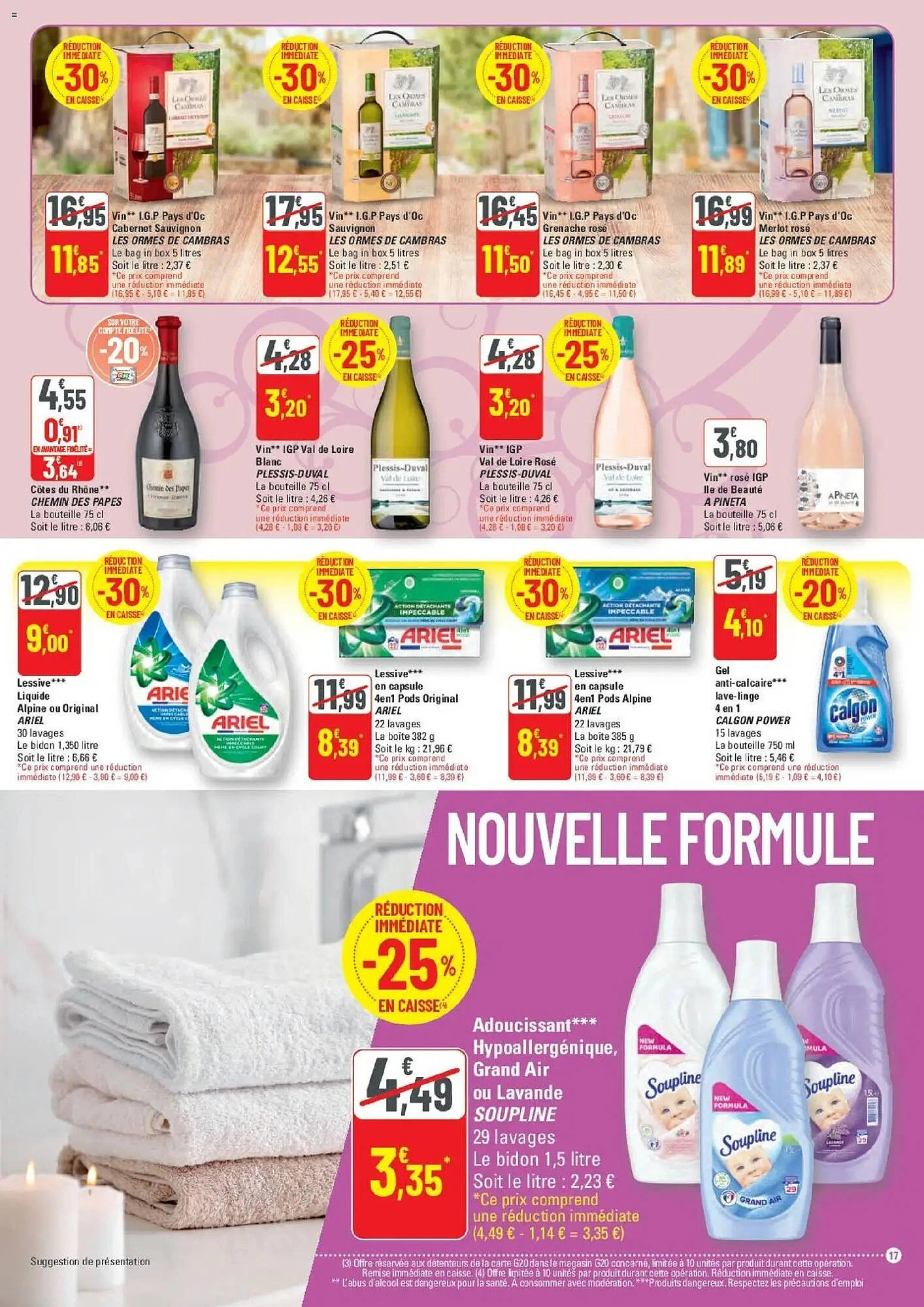 Catalogue G20 du 7 au 18 octobre 2026, page 17 sur 20
