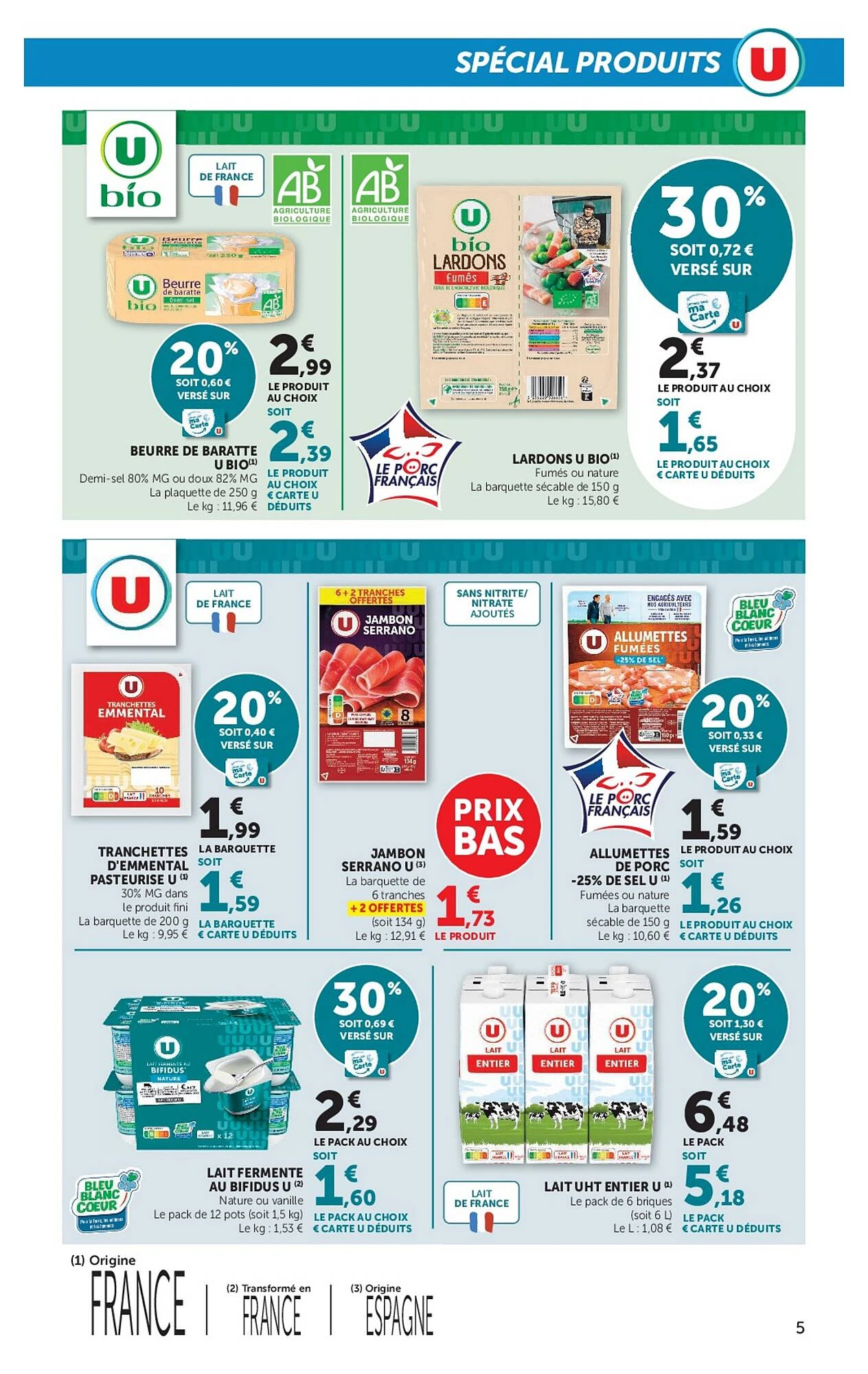 Catalogue Hyper U du 13 au 25 octobre 2026, page 5 sur 40