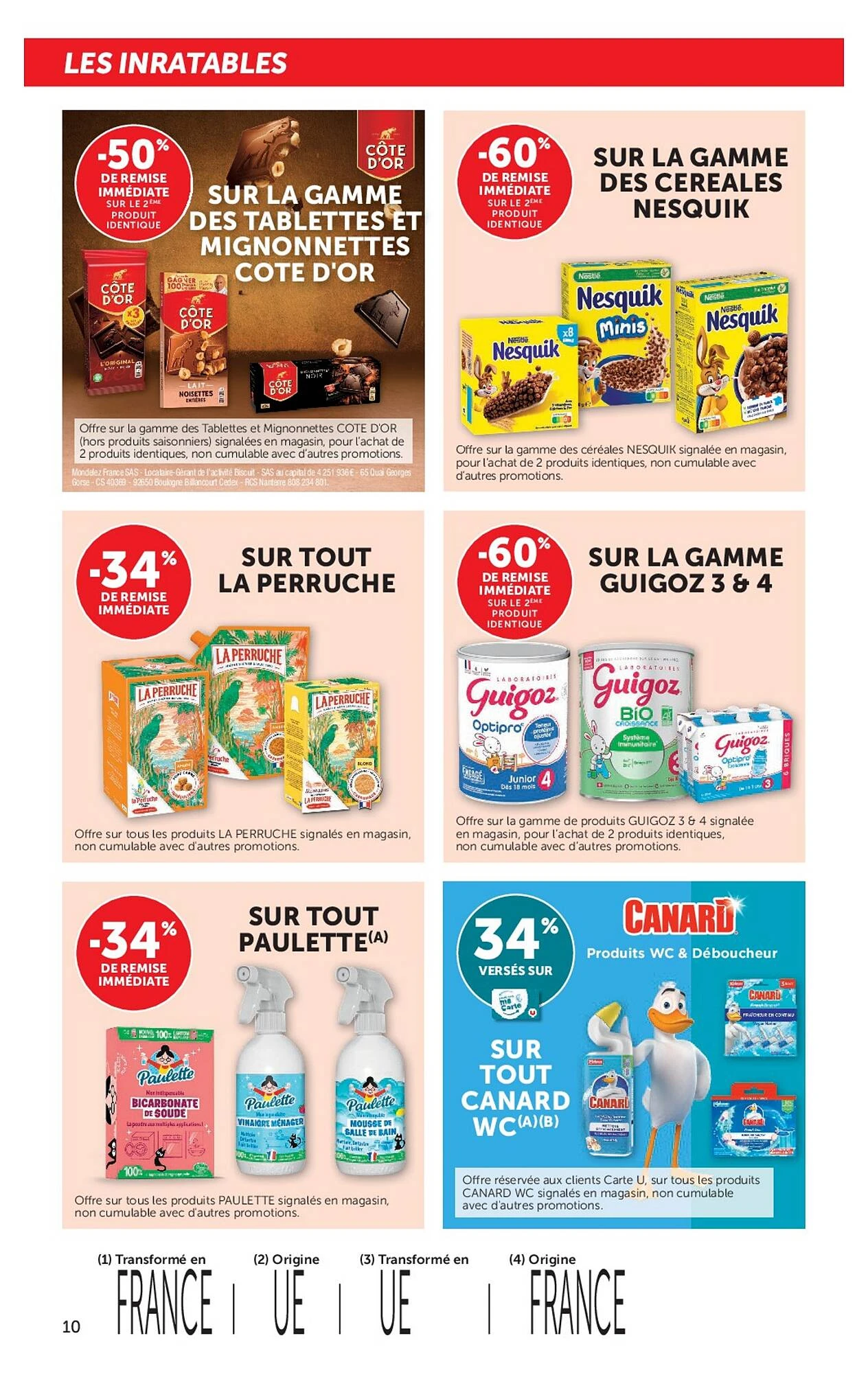 Catalogue Hyper U du 13 au 25 octobre 2026, page 10 sur 40