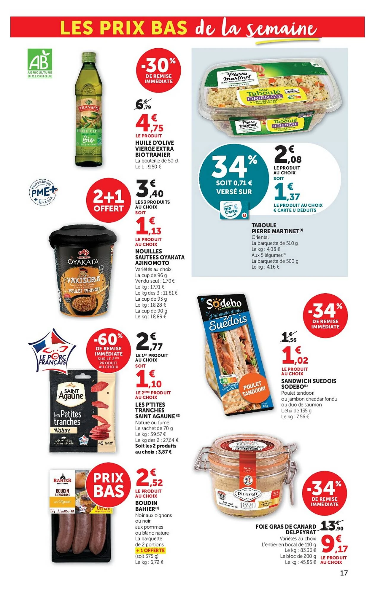 Catalogue Hyper U du 13 au 25 octobre 2026, page 17 sur 40
