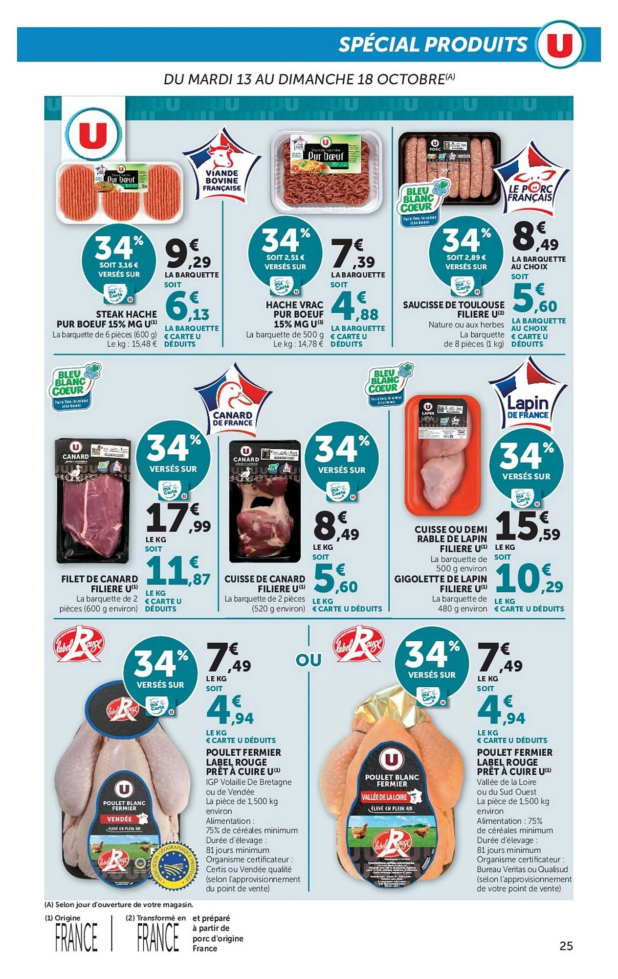 Catalogue Hyper U du 13 au 25 octobre 2026, page 25 sur 40