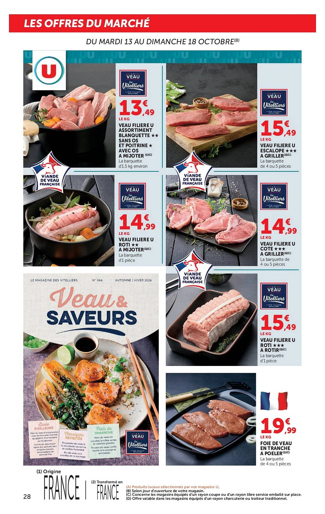 Catalogue Hyper U du 13 au 25 octobre 2026, page 28 sur 40