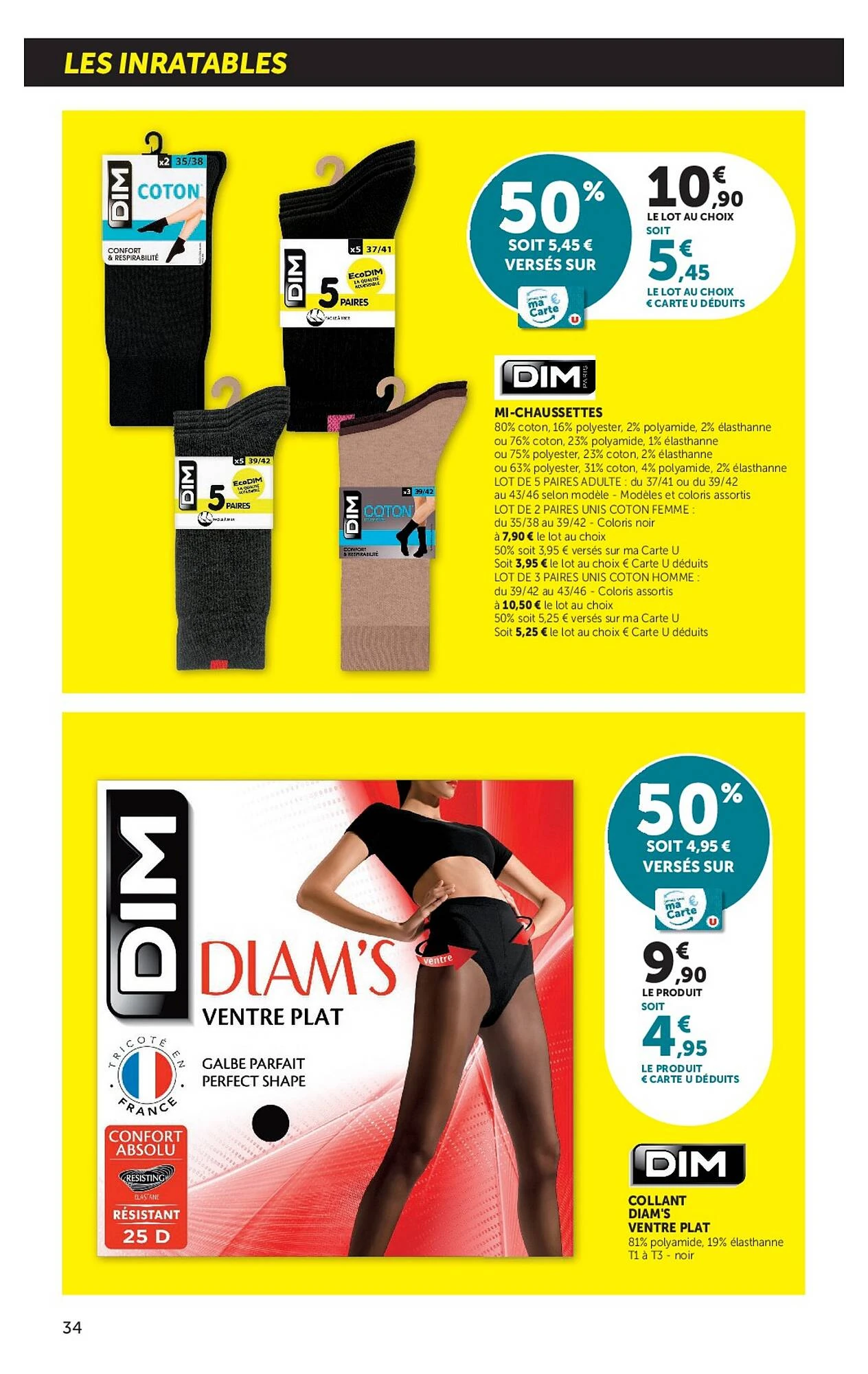 Catalogue Hyper U du 13 au 25 octobre 2026, page 34 sur 40