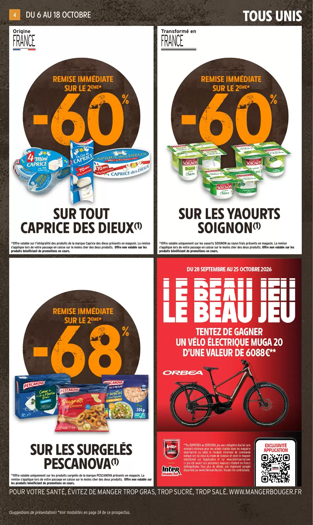 Catalogue Intermarché Hyper du 6 au 18 octobre 2026, page 4 sur 52