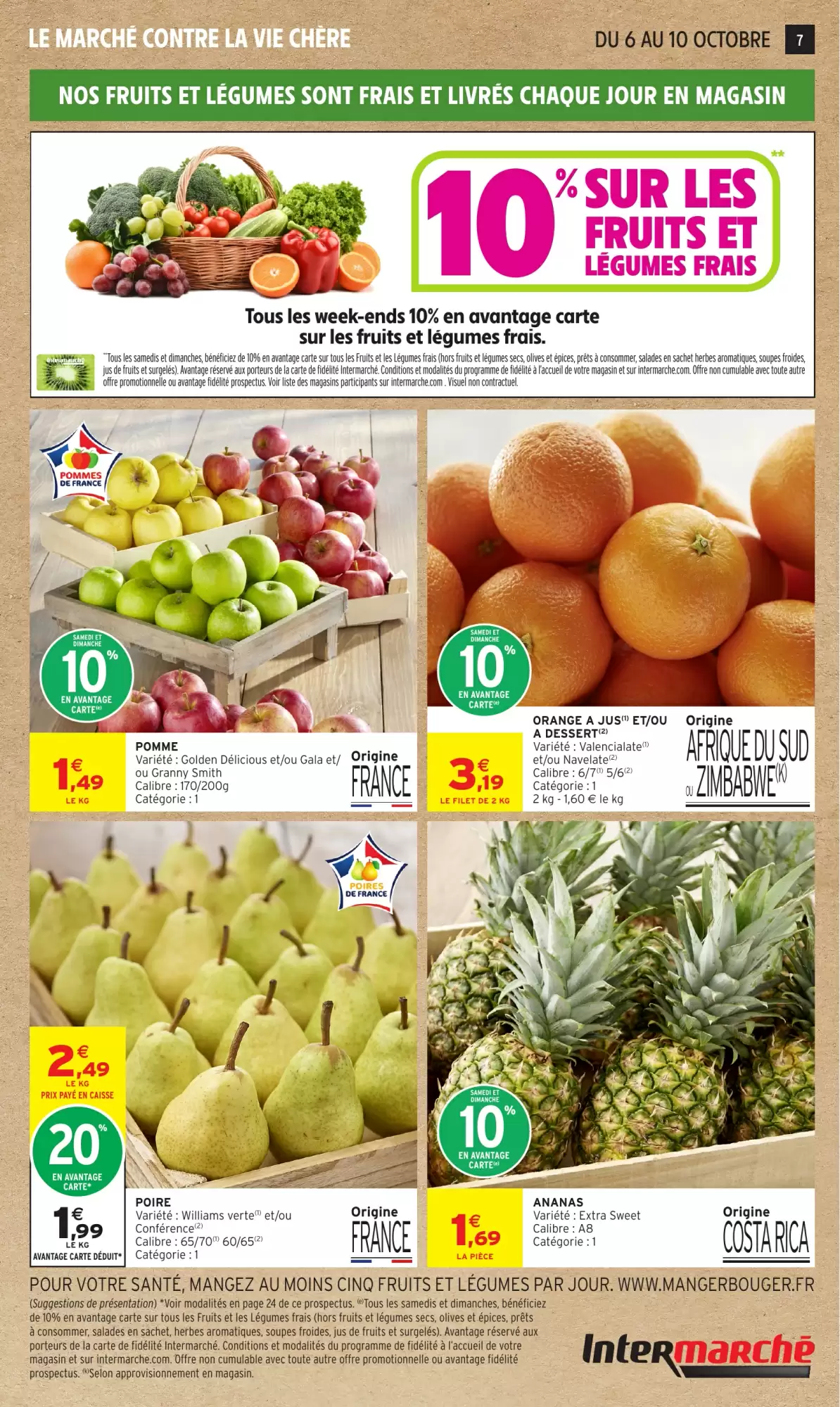 Catalogue Intermarché Hyper du 6 au 18 octobre 2026, page 7 sur 52