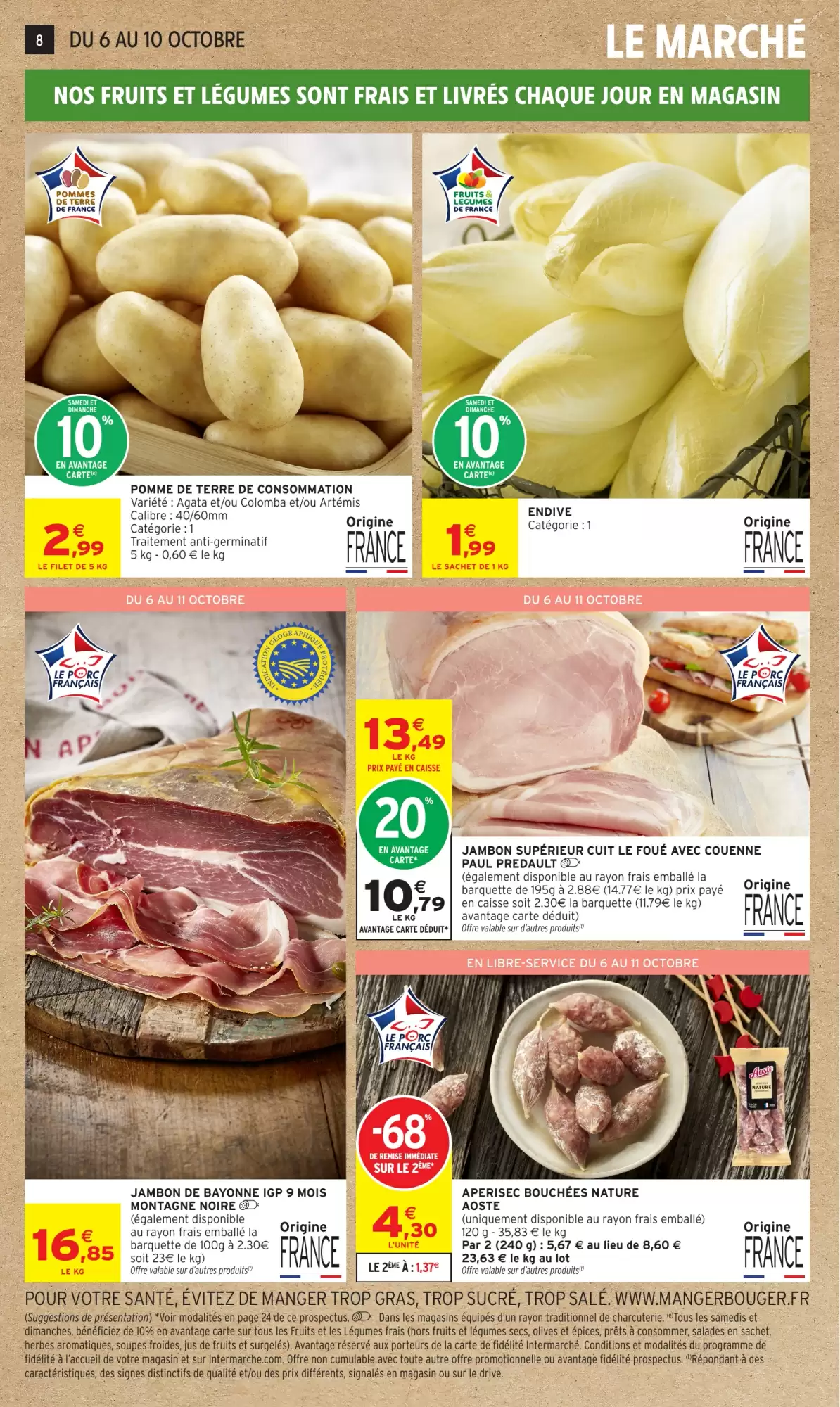 Catalogue Intermarché Hyper du 6 au 18 octobre 2026, page 8 sur 52
