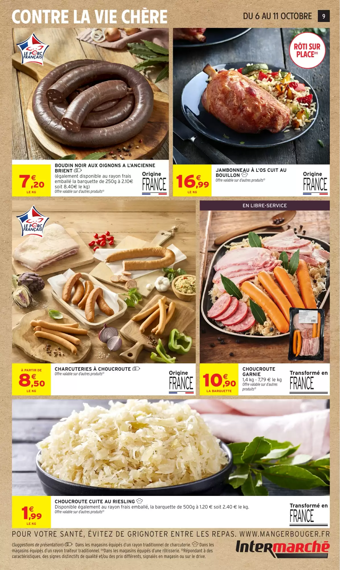 Catalogue Intermarché Hyper du 6 au 18 octobre 2026, page 9 sur 52
