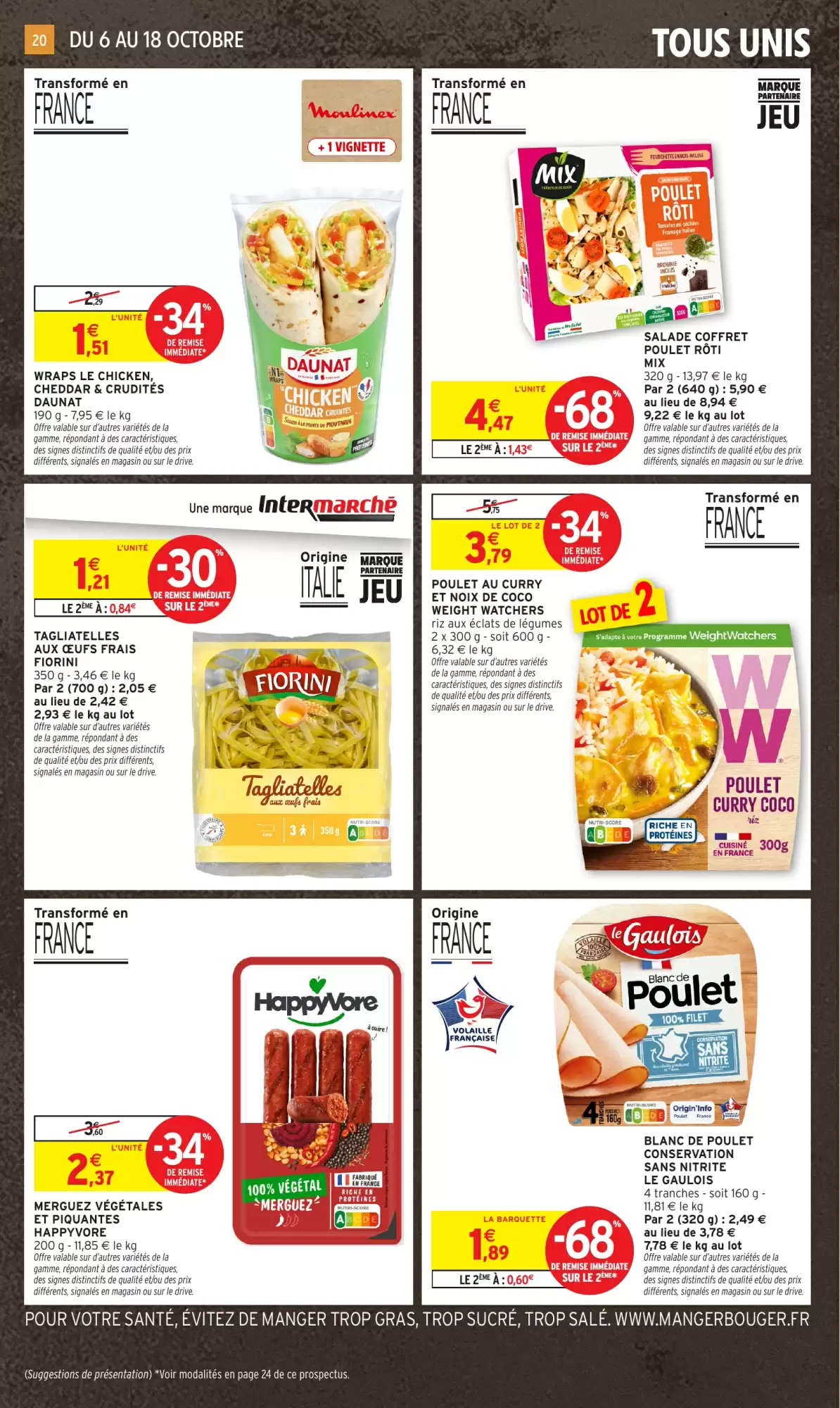 Catalogue Intermarché Hyper du 6 au 18 octobre 2026, page 20 sur 52