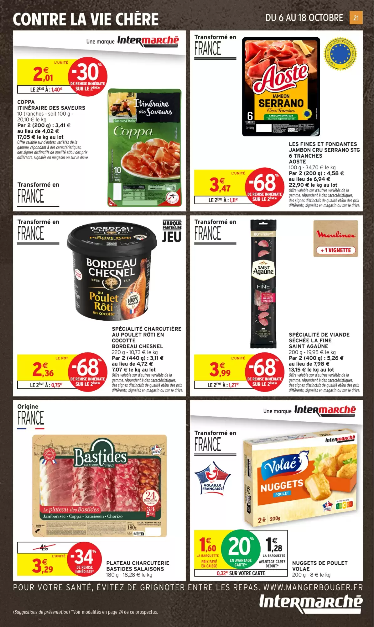Catalogue Intermarché Hyper du 6 au 18 octobre 2026, page 21 sur 52