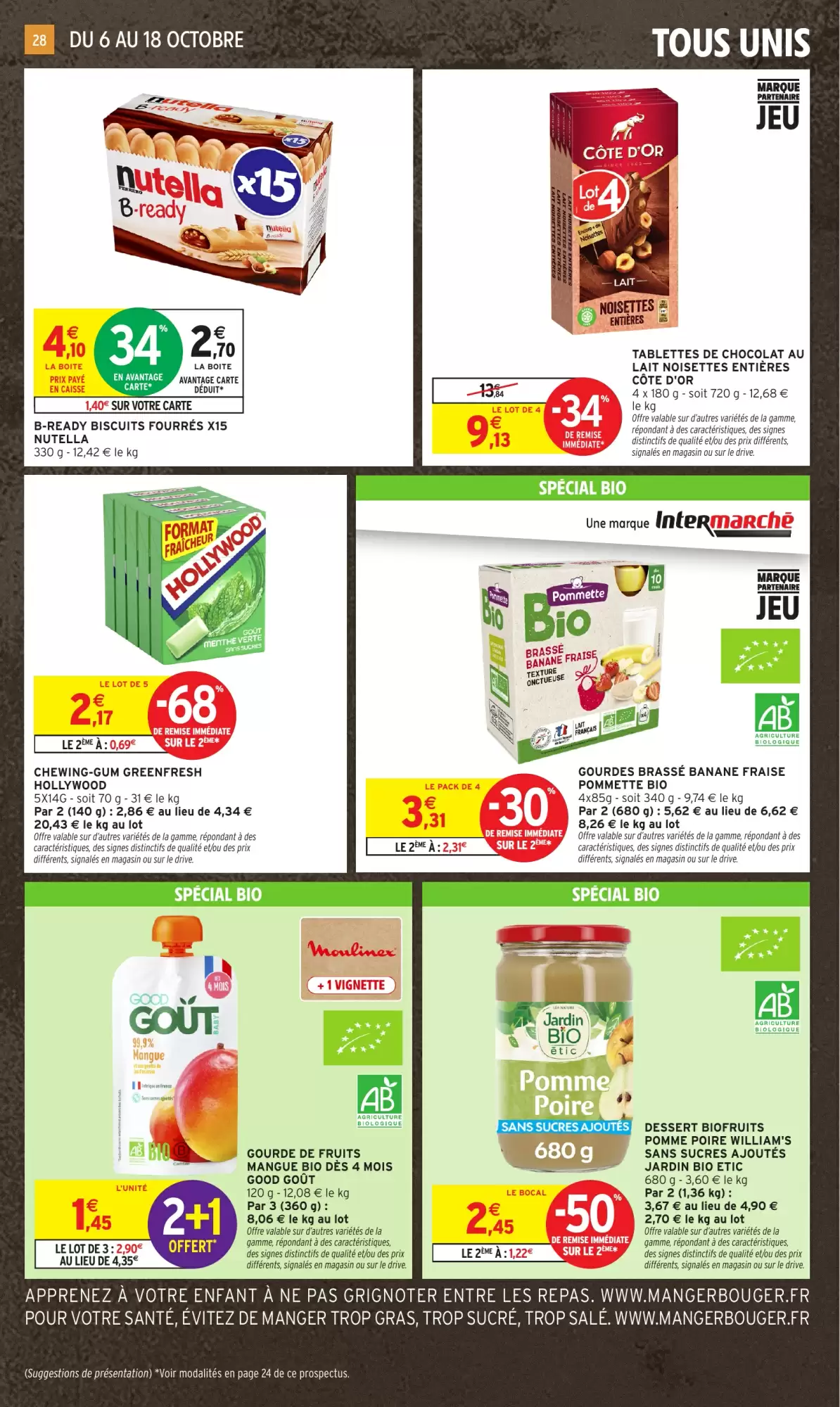 Catalogue Intermarché Hyper du 6 au 18 octobre 2026, page 28 sur 52