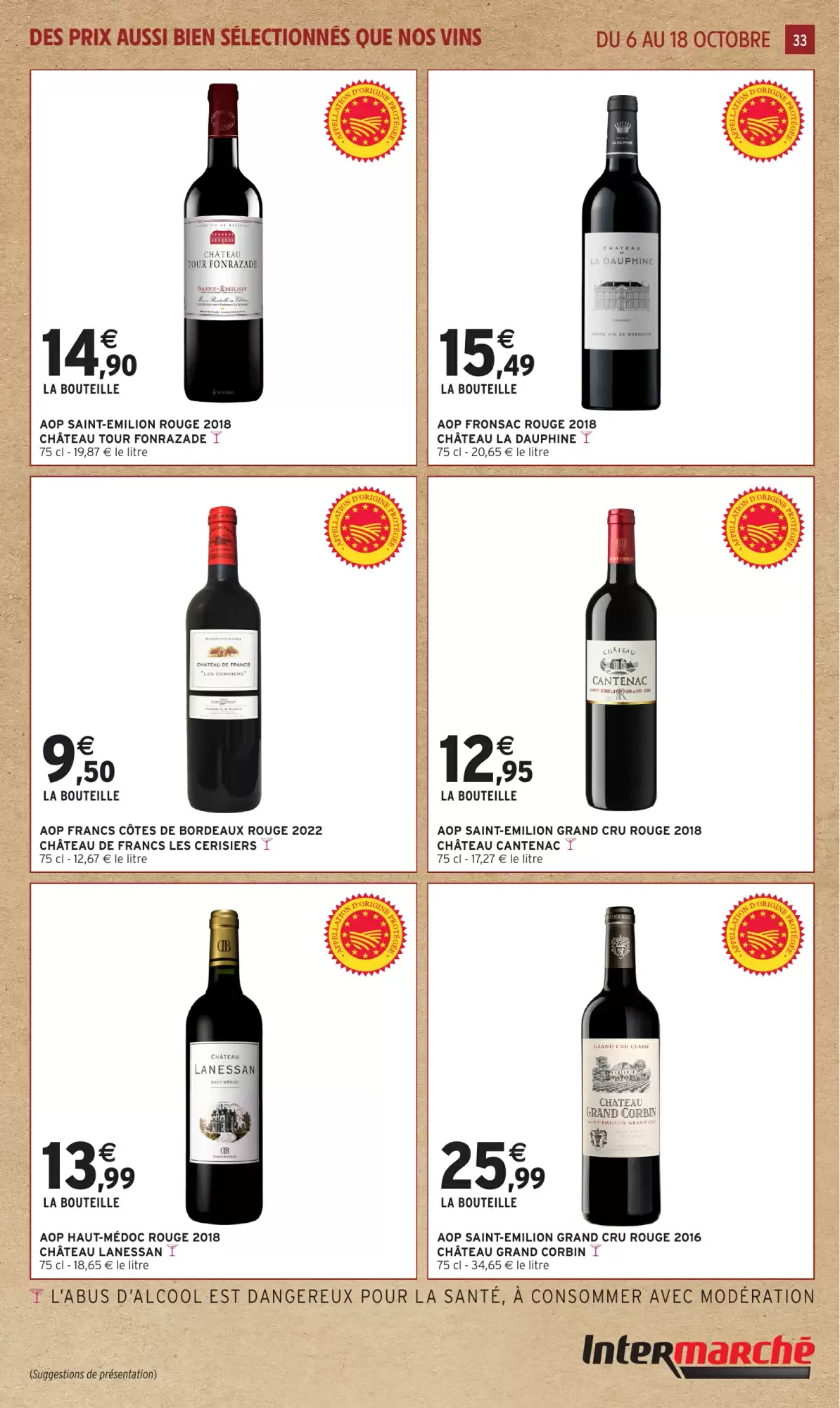 Catalogue Intermarché Hyper du 6 au 18 octobre 2026, page 33 sur 52