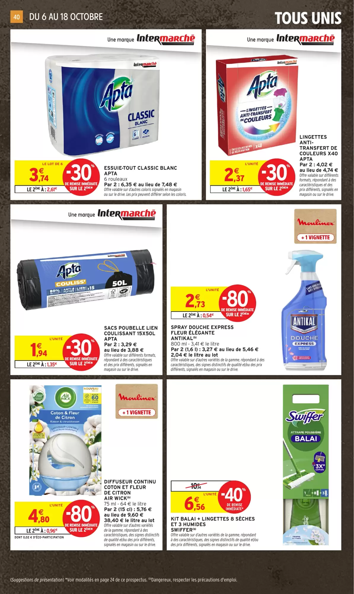 Catalogue Intermarché Hyper du 6 au 18 octobre 2026, page 40 sur 52