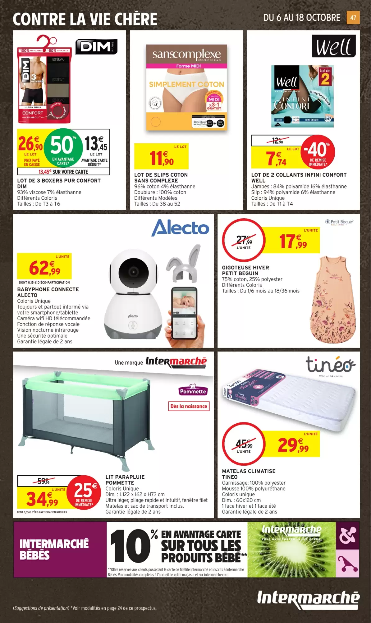 Catalogue Intermarché Hyper du 6 au 18 octobre 2026, page 47 sur 52