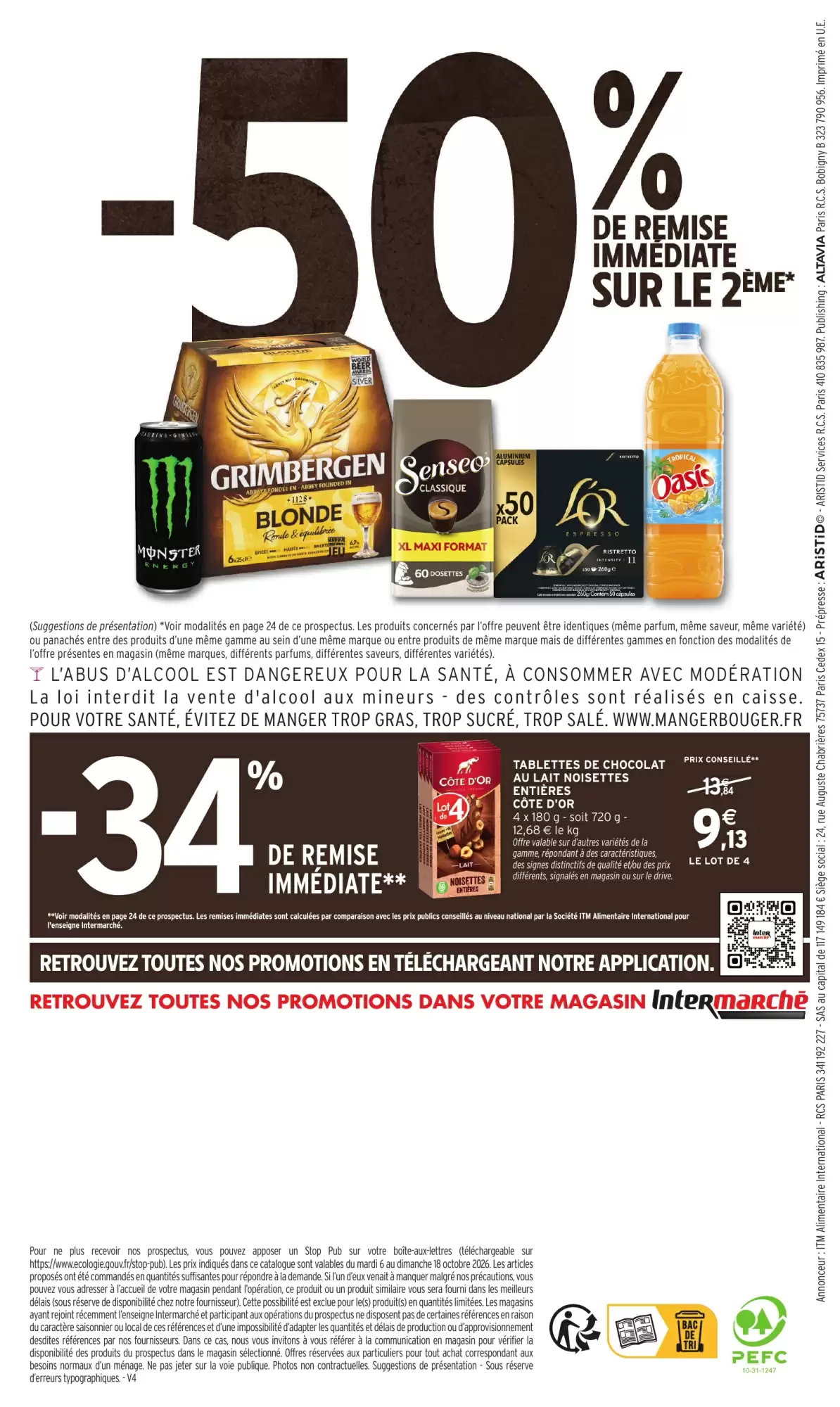 Catalogue Intermarché Hyper du 6 au 18 octobre 2026, page 52 sur 52