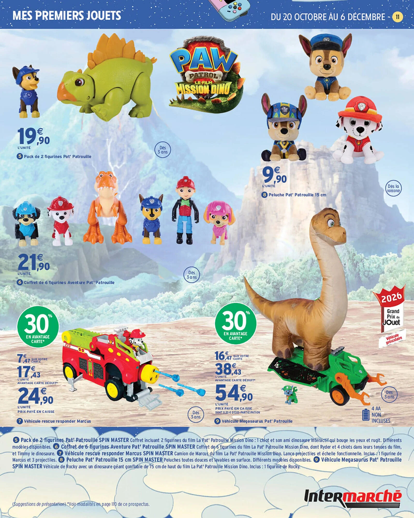 Catalogue jouets Intermarché Hyper Noël du 20 octobre au 6 décembre 2026, page 11 sur 112