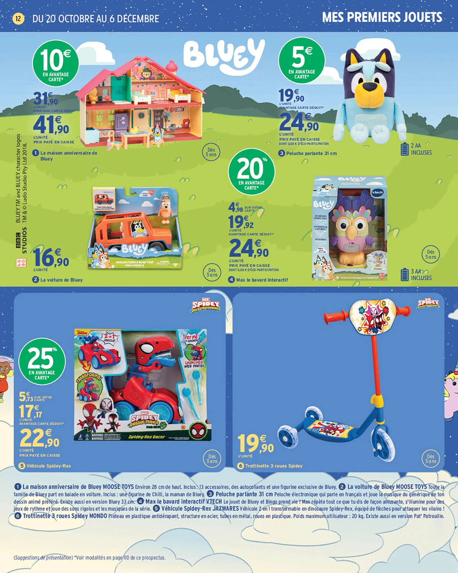 Catalogue jouets Intermarché Hyper Noël du 20 octobre au 6 décembre 2026, page 12 sur 112