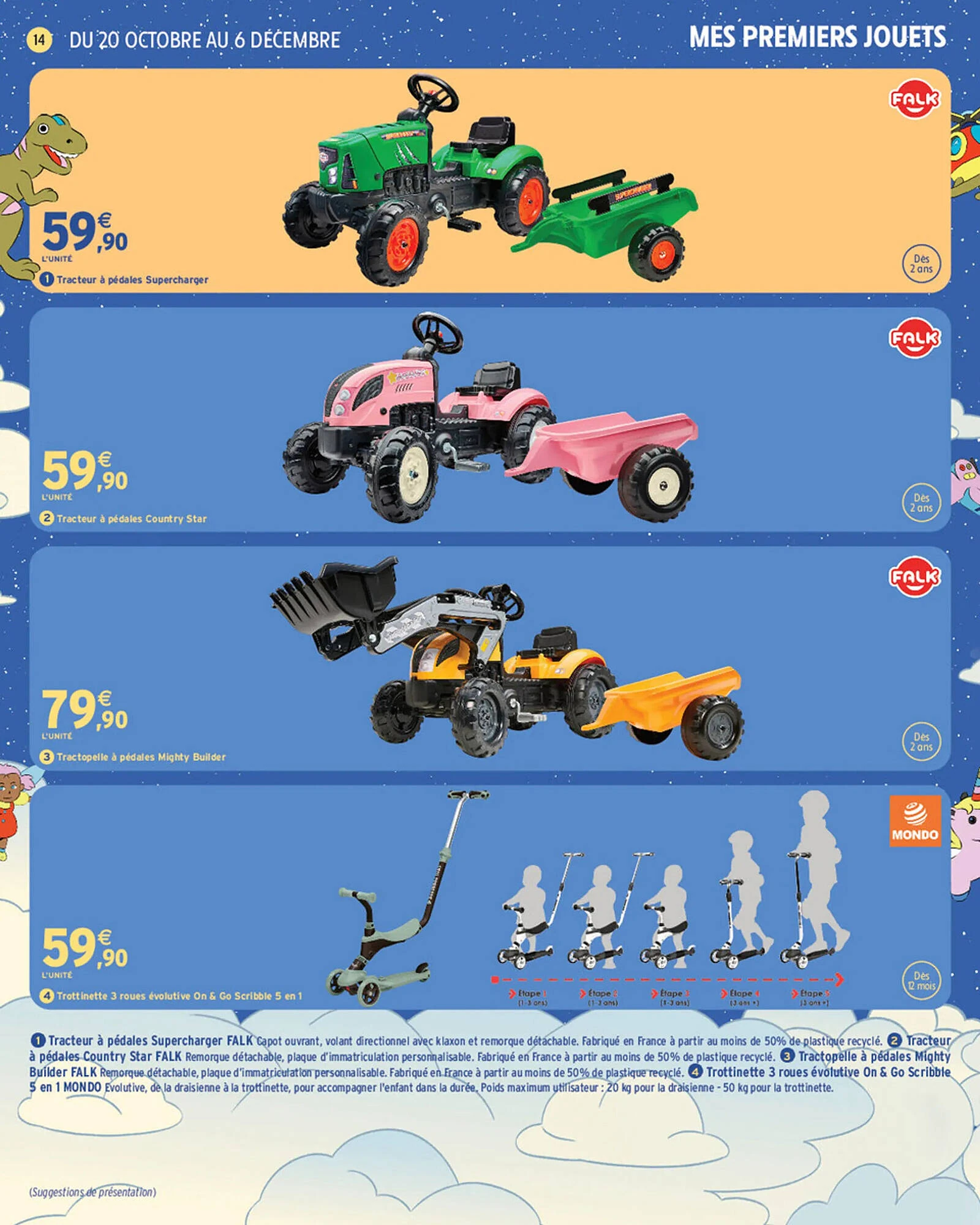 Catalogue jouets Intermarché Hyper Noël du 20 octobre au 6 décembre 2026, page 14 sur 112