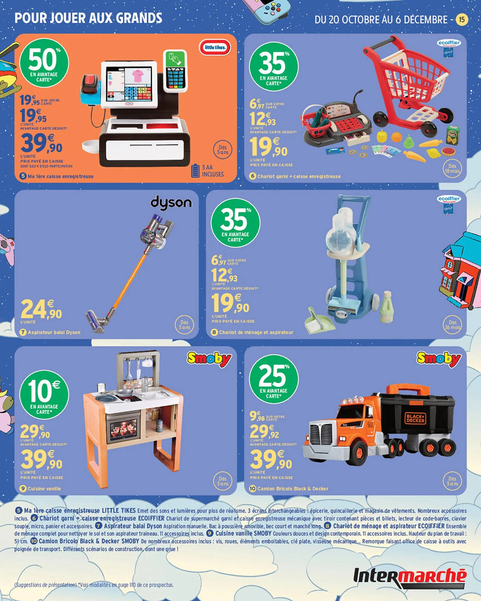 Catalogue jouets Intermarché Hyper Noël du 20 octobre au 6 décembre 2026, page 15 sur 112