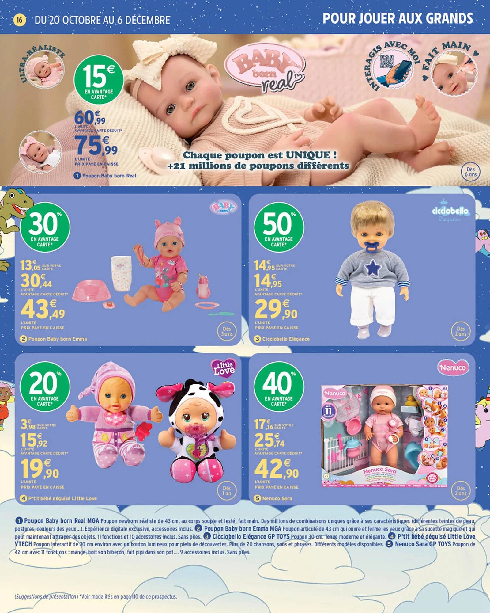 Catalogue jouets Intermarché Hyper Noël du 20 octobre au 6 décembre 2026, page 16 sur 112