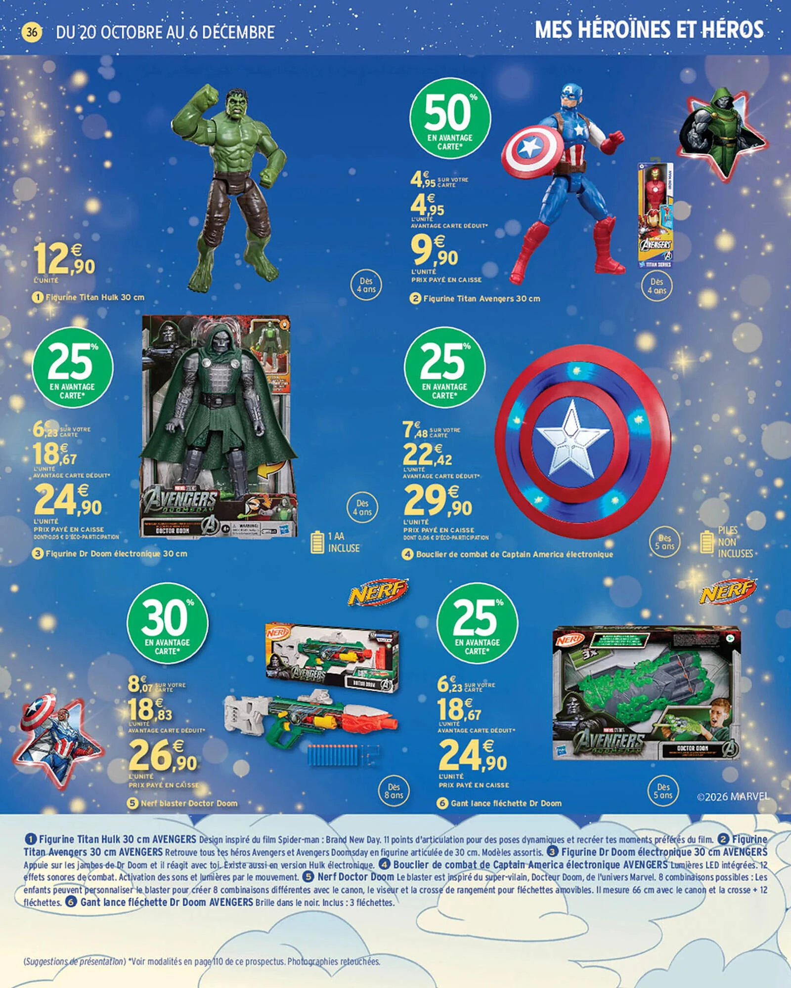 Catalogue jouets Intermarché Hyper Noël du 20 octobre au 6 décembre 2026, page 36 sur 112