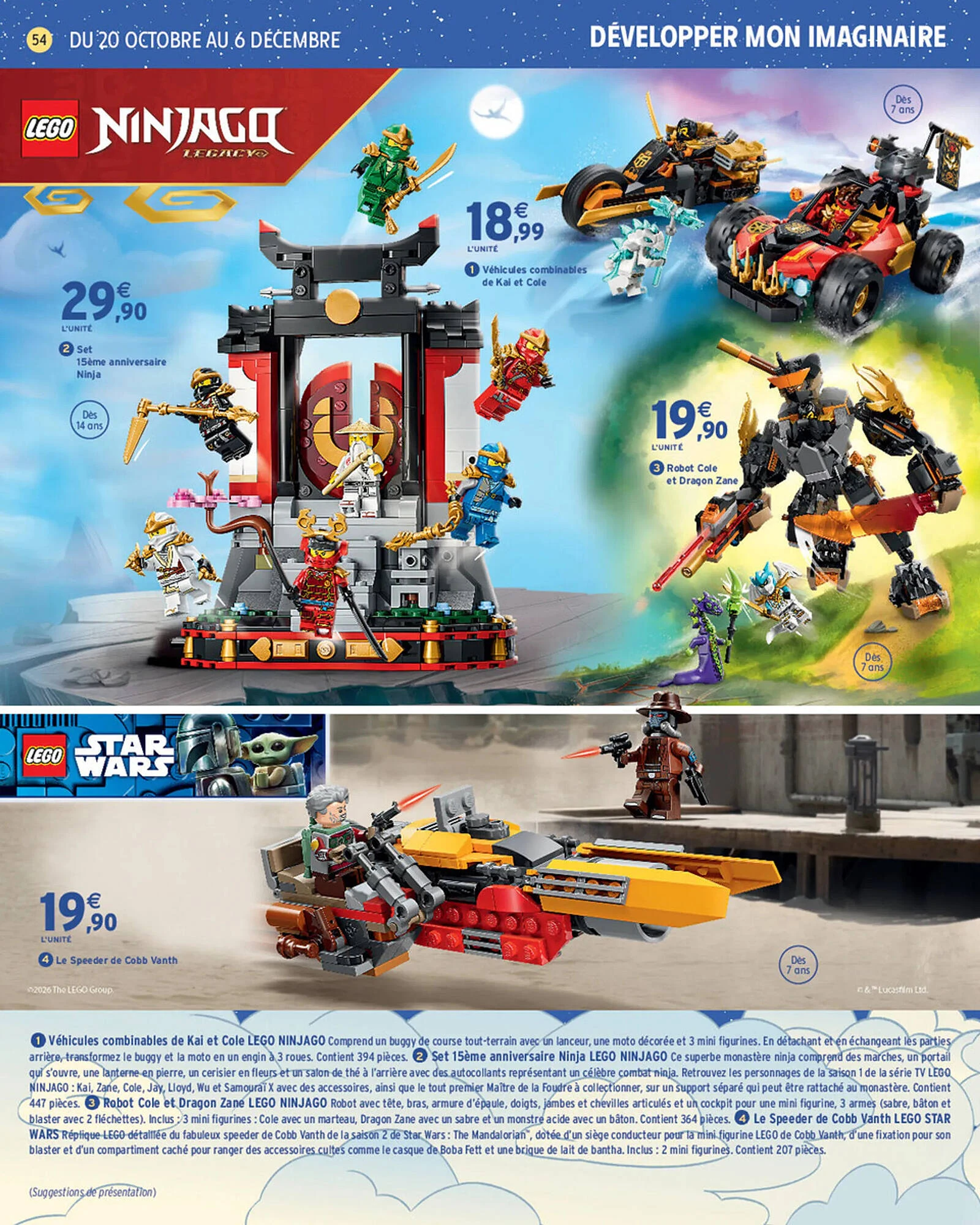 Catalogue jouets Intermarché Hyper Noël du 20 octobre au 6 décembre 2026, page 54 sur 112