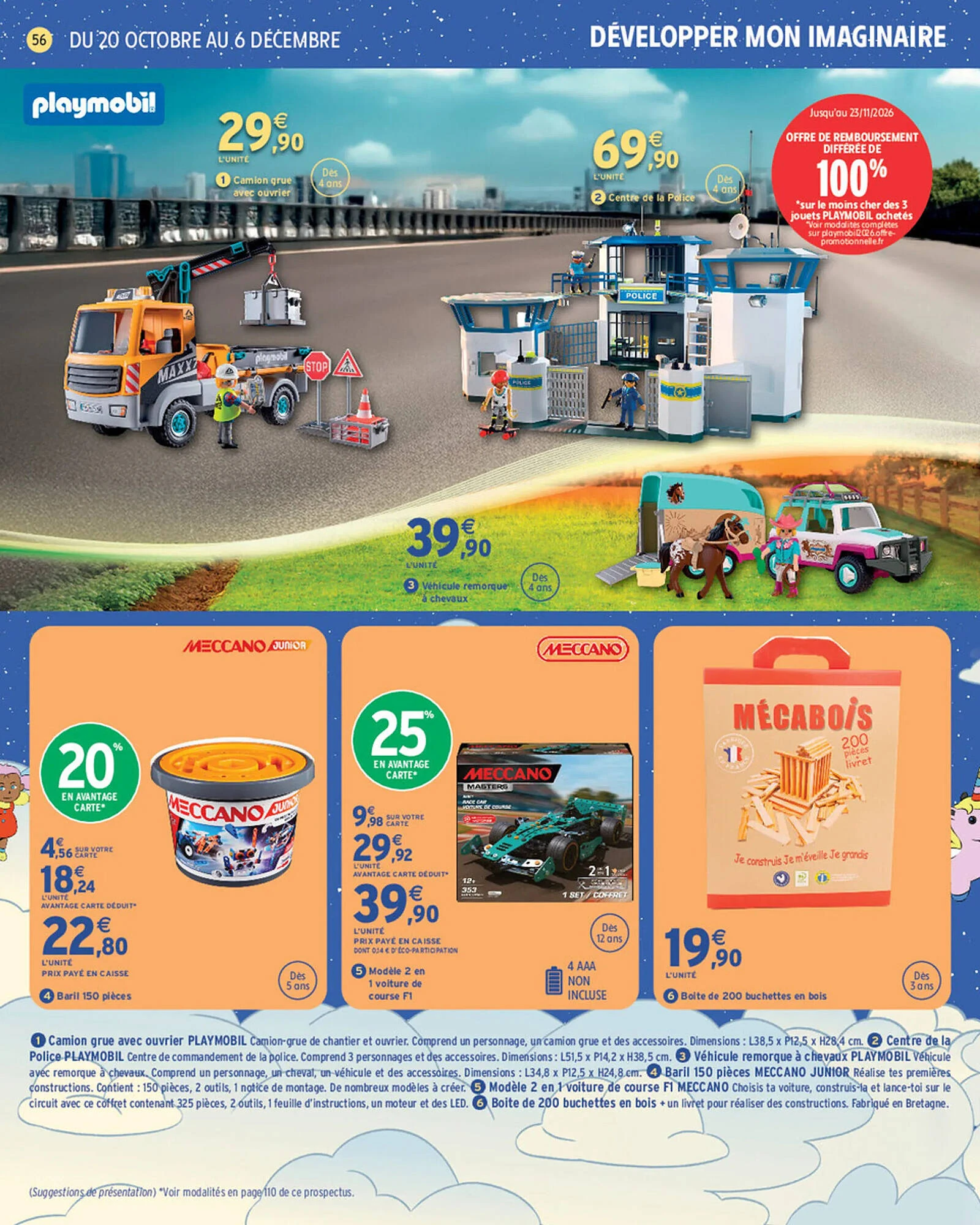 Catalogue jouets Intermarché Hyper Noël du 20 octobre au 6 décembre 2026, page 56 sur 112