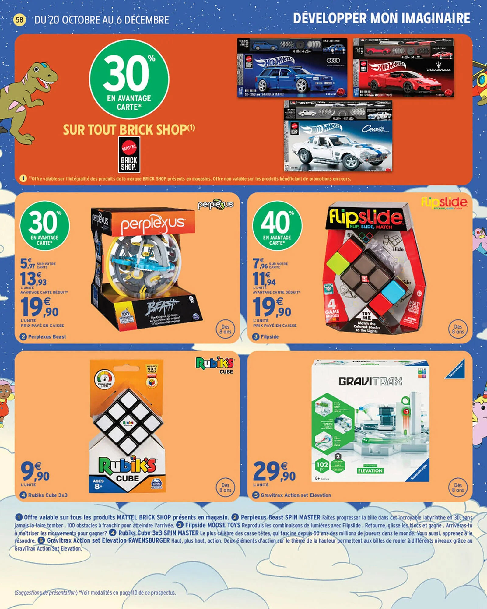 Catalogue jouets Intermarché Hyper Noël du 20 octobre au 6 décembre 2026, page 58 sur 112