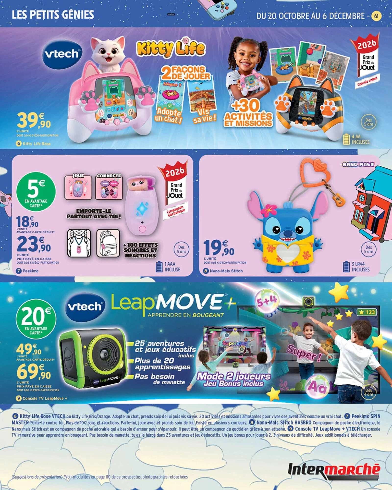 Catalogue jouets Intermarché Hyper Noël du 20 octobre au 6 décembre 2026, page 61 sur 112