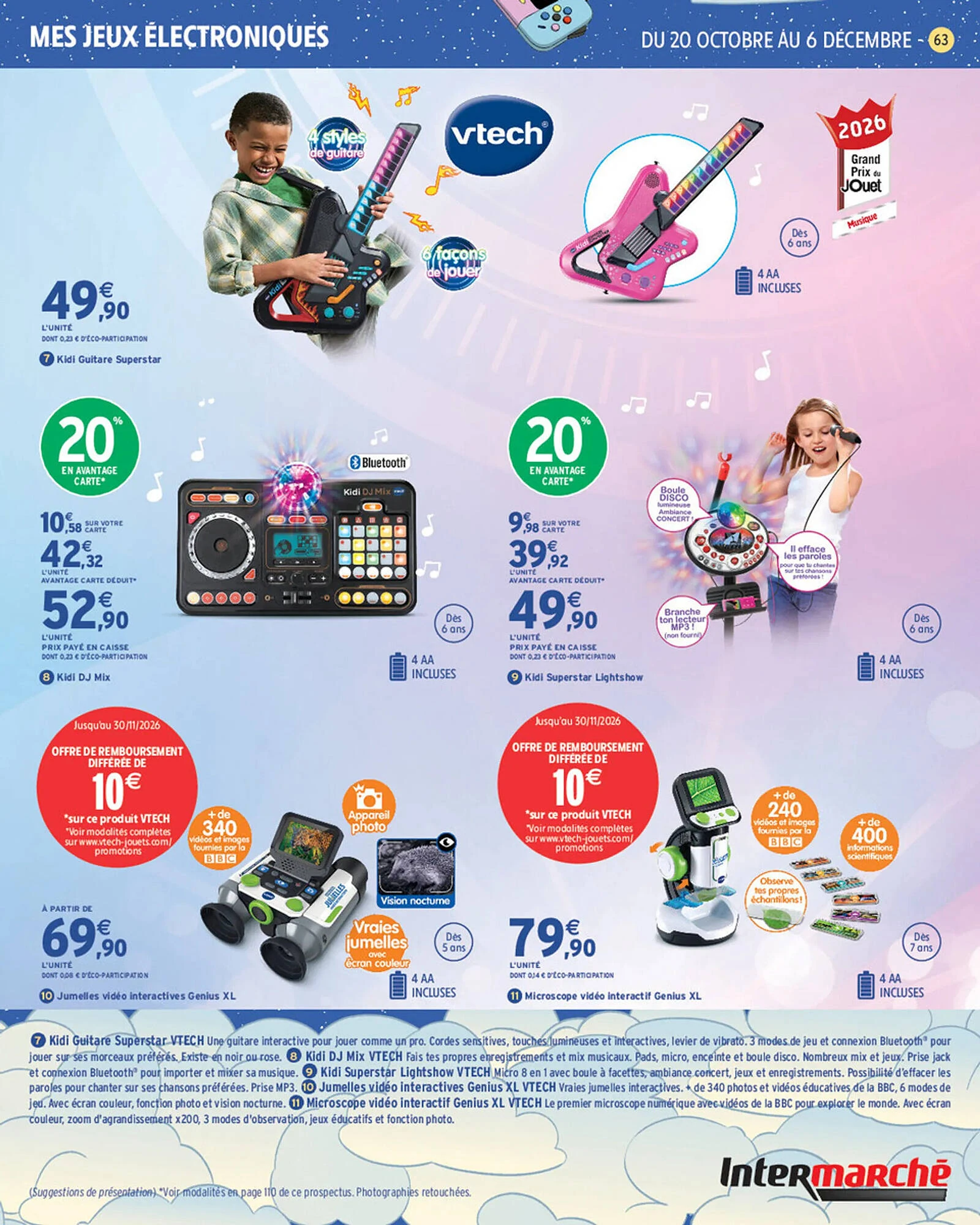 Catalogue jouets Intermarché Hyper Noël du 20 octobre au 6 décembre 2026, page 63 sur 112