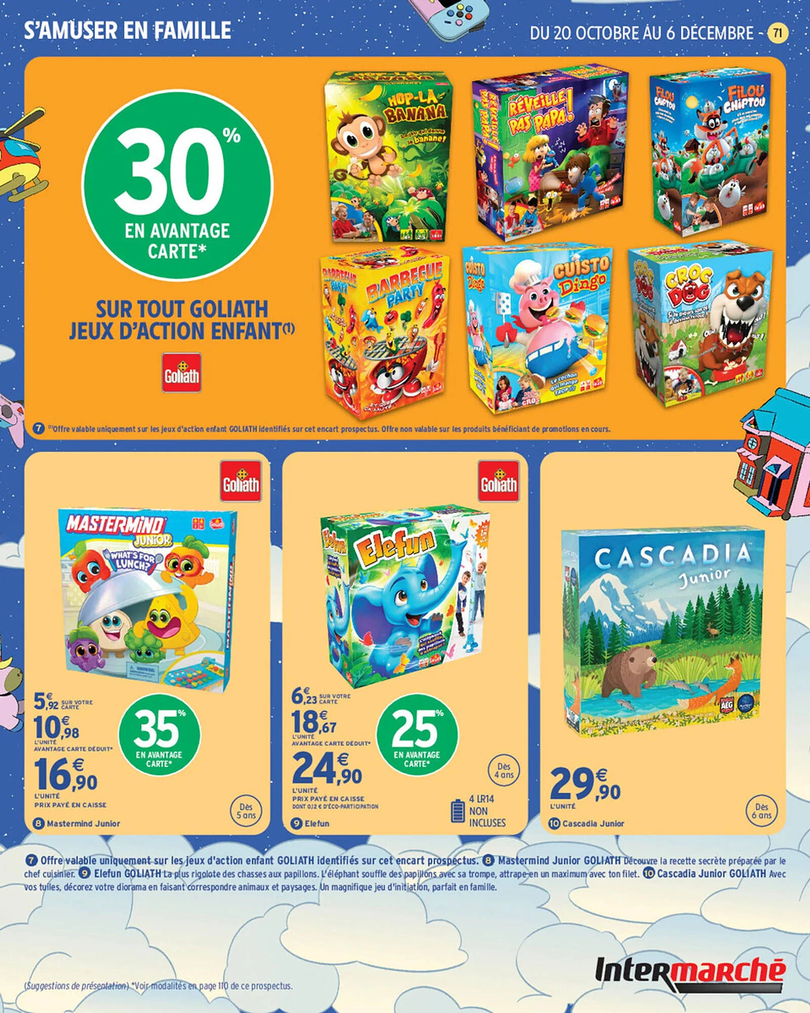 Catalogue jouets Intermarché Hyper Noël du 20 octobre au 6 décembre 2026, page 71 sur 112