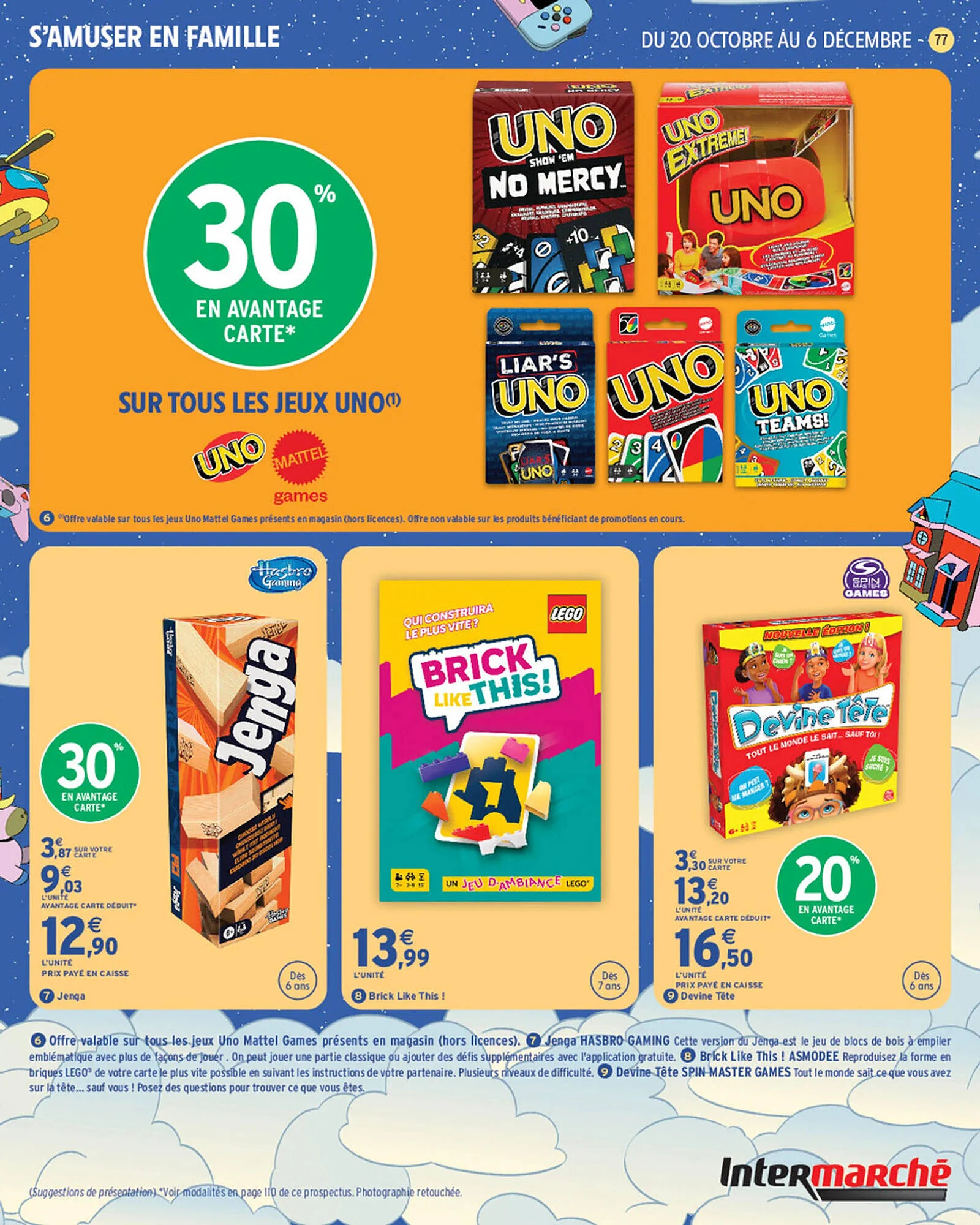 Catalogue jouets Intermarché Hyper Noël du 20 octobre au 6 décembre 2026, page 77 sur 112
