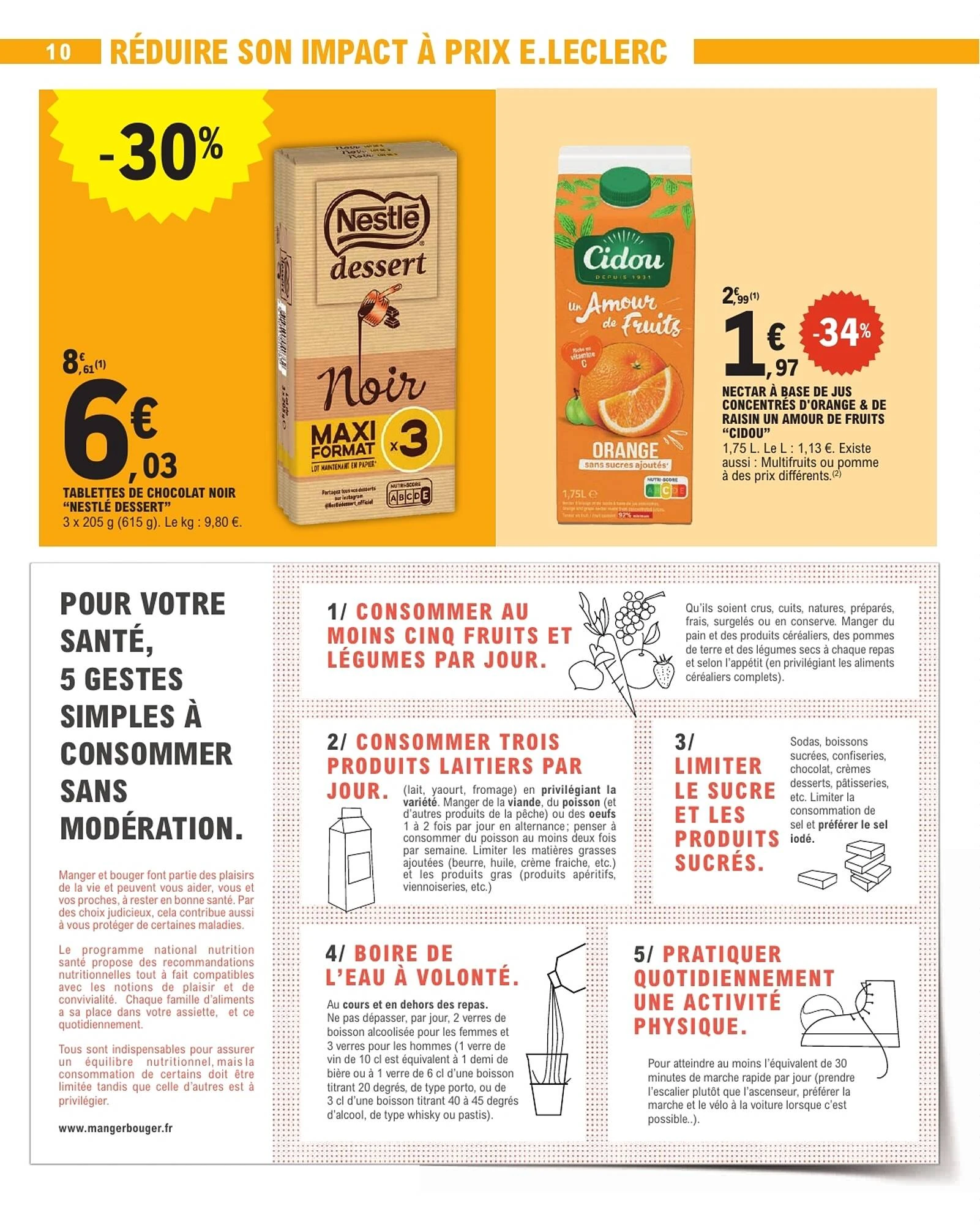 Catalogue E.Leclerc du 13 au 24 octobre 2026, page 10 sur 48