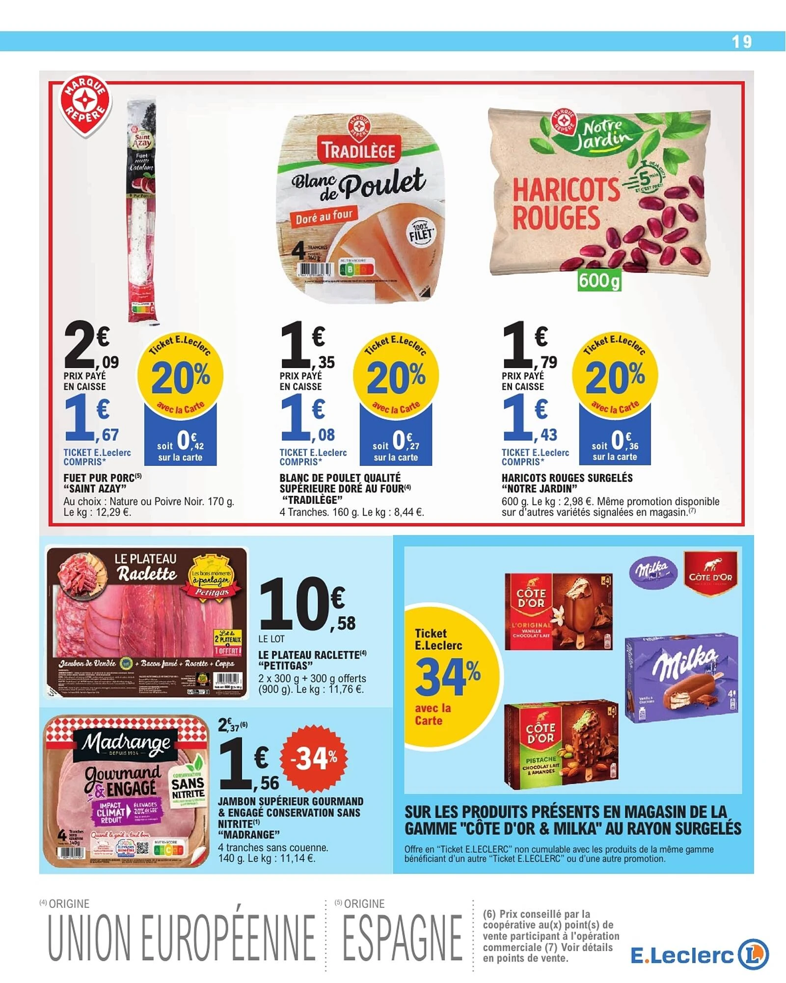 Catalogue E.Leclerc du 13 au 24 octobre 2026, page 19 sur 48