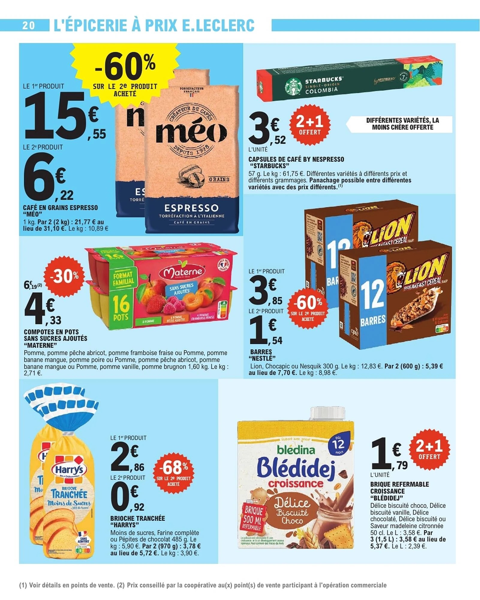 Catalogue E.Leclerc du 13 au 24 octobre 2026, page 20 sur 48