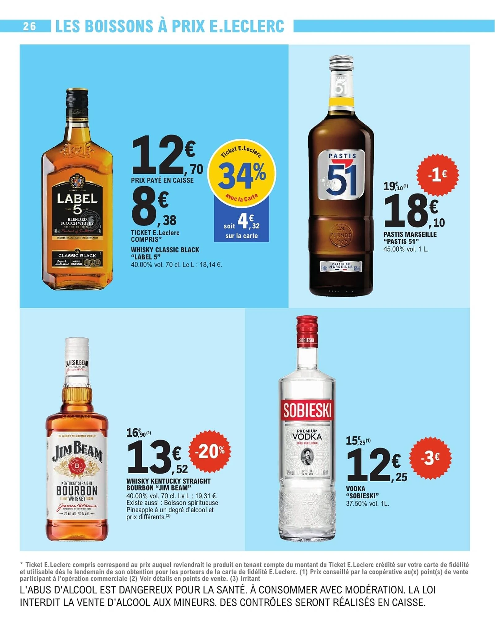 Catalogue E.Leclerc du 13 au 24 octobre 2026, page 26 sur 48
